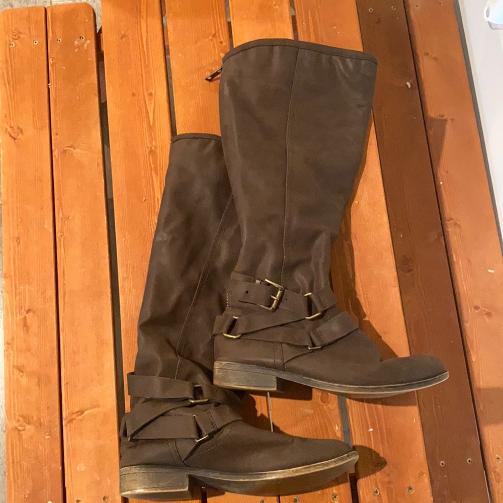 Madden Girl Corporel knee high boots